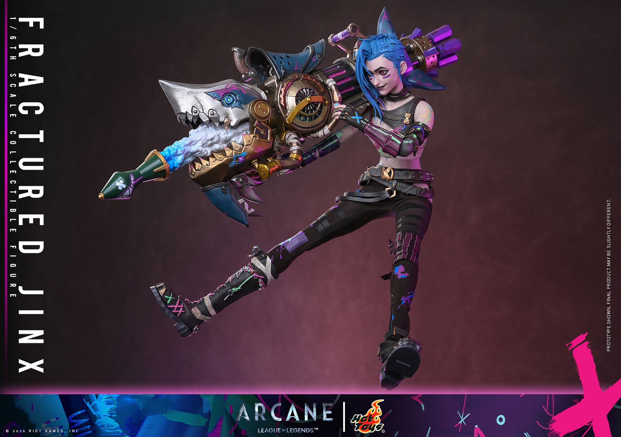 Arcane's Jinx returns with a high-end collectible that should stun