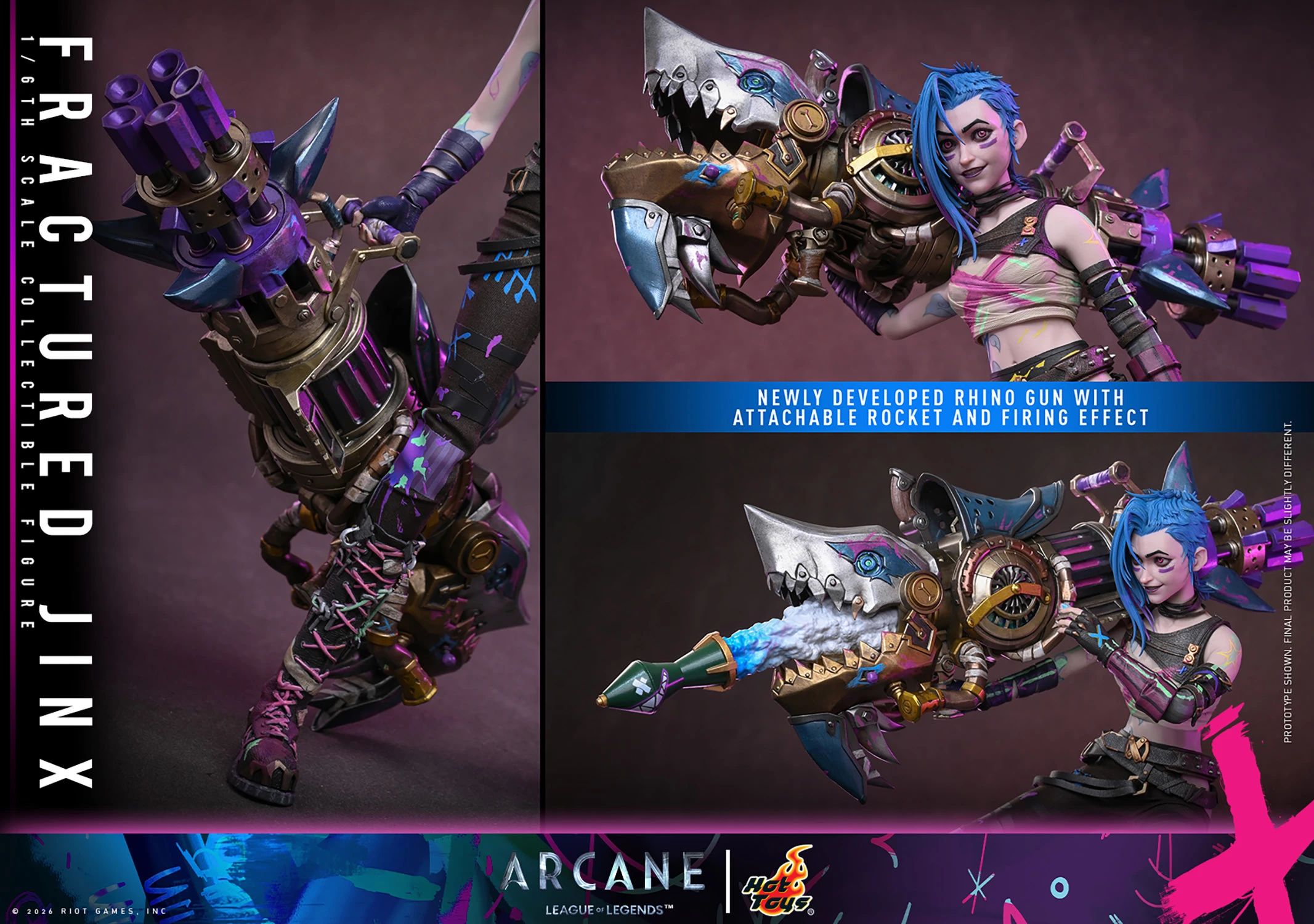 Arcane's Jinx returns with a high-end collectible that should stun fans