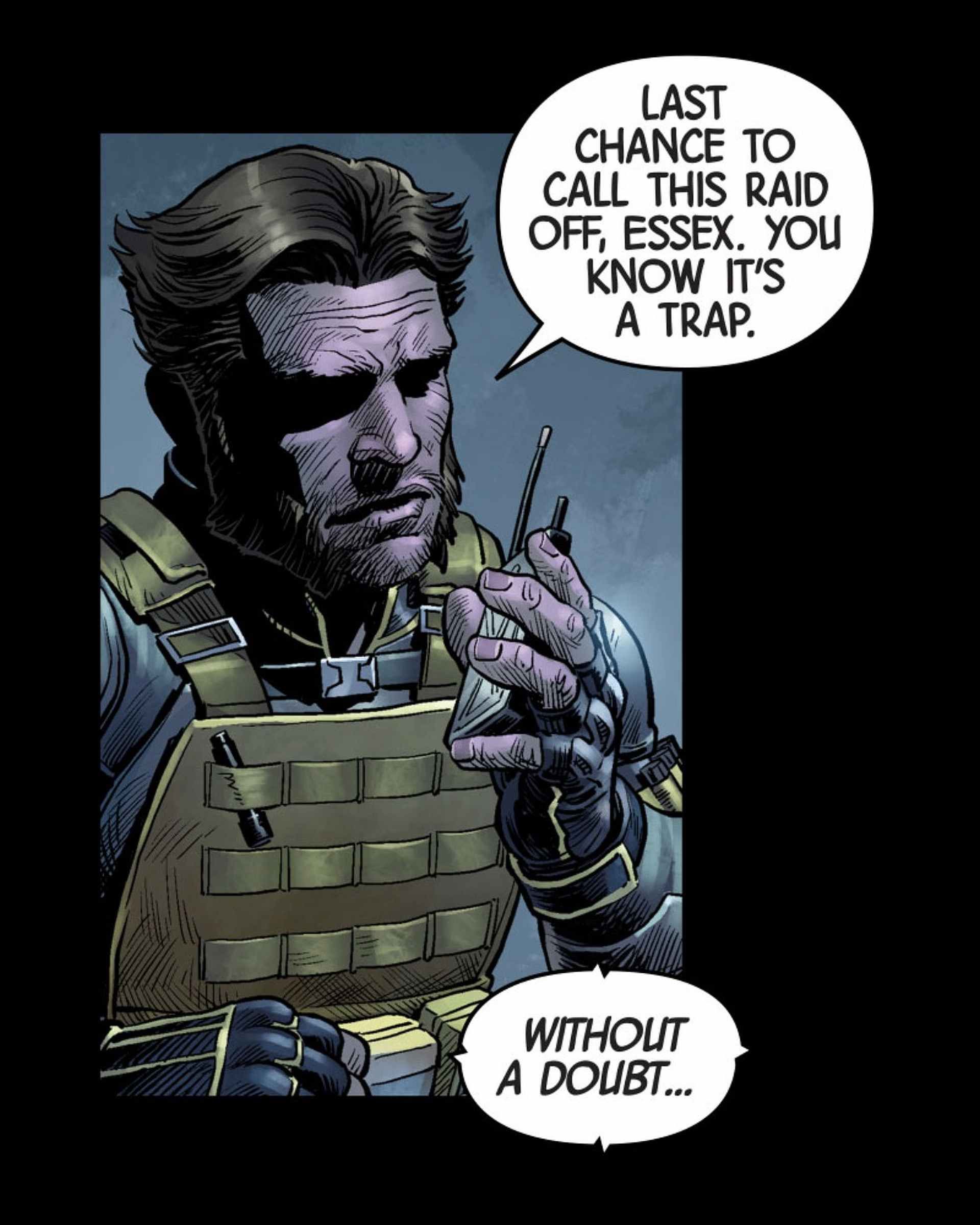A panel from Marvel's Wolverine prequel comic