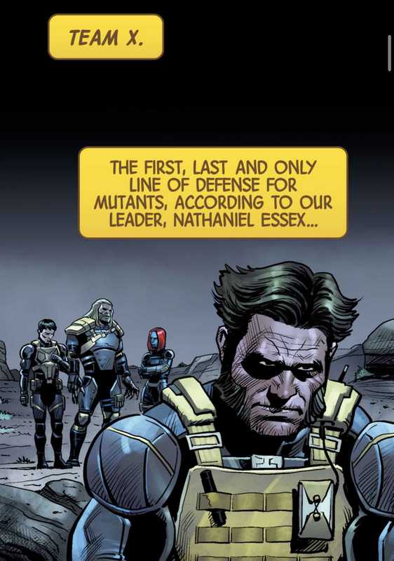 A panel from Marvel's Wolverine prequel comic