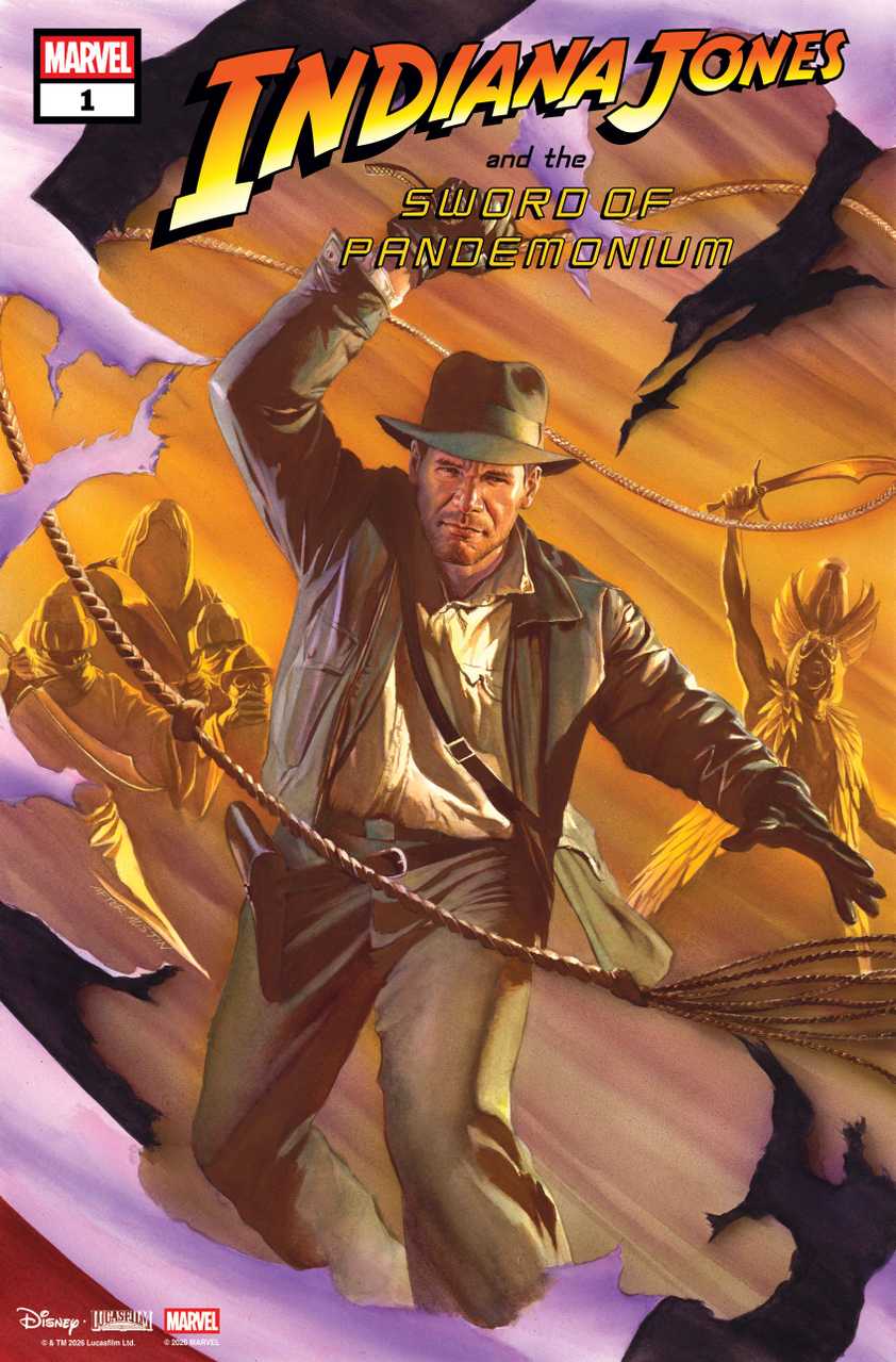 Indiana Jones and the Sword of Pandemonium cover F