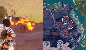 Where to find a Blazehowl in Palworld
