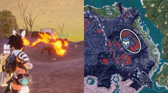 Where to find a Blazehowl in Palworld