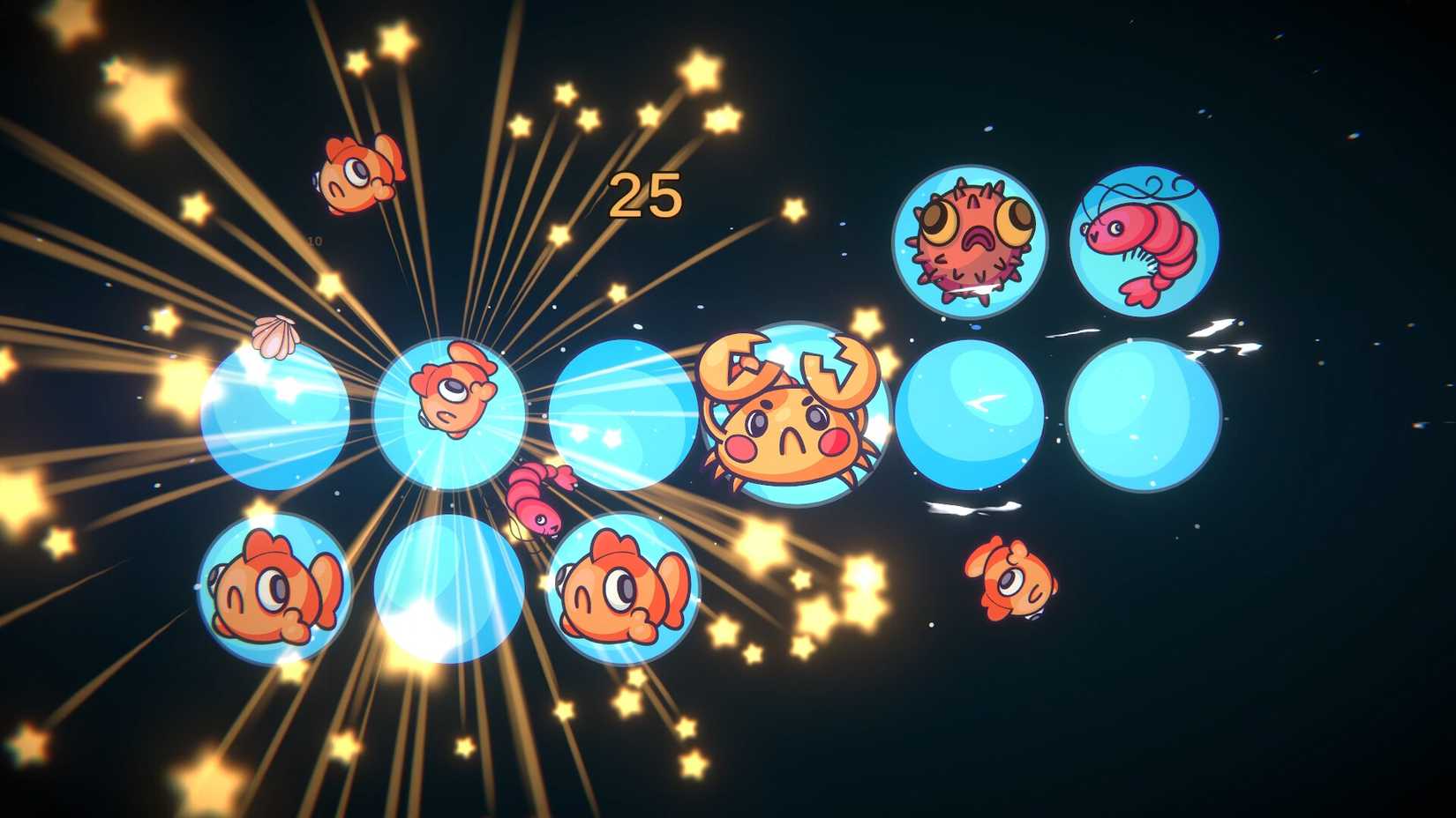 A maze featuring a crab appears in Kaz.
