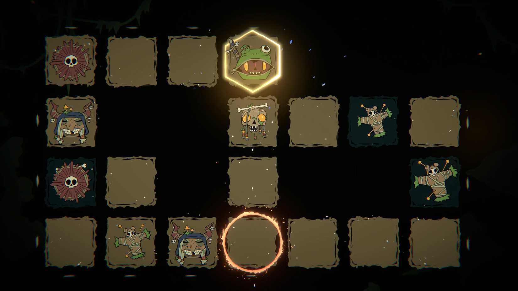 A maze appears in Kaz.