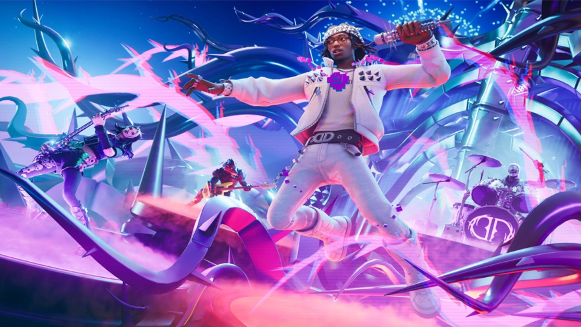 lil tecca in season 15 loading screen in fortnite