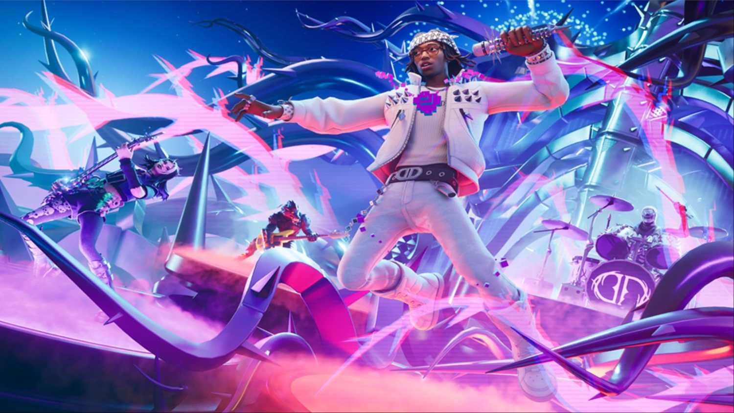 lil tecca in season 15 loading screen in fortnite