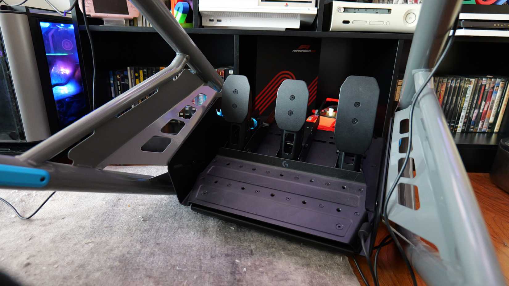 Logitech racing seat pedals