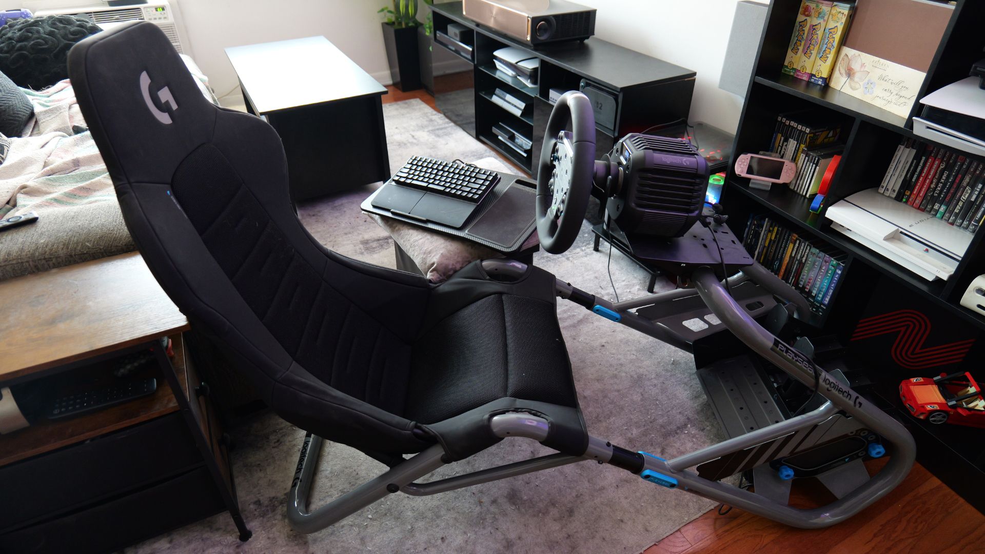 Logitech racing seat