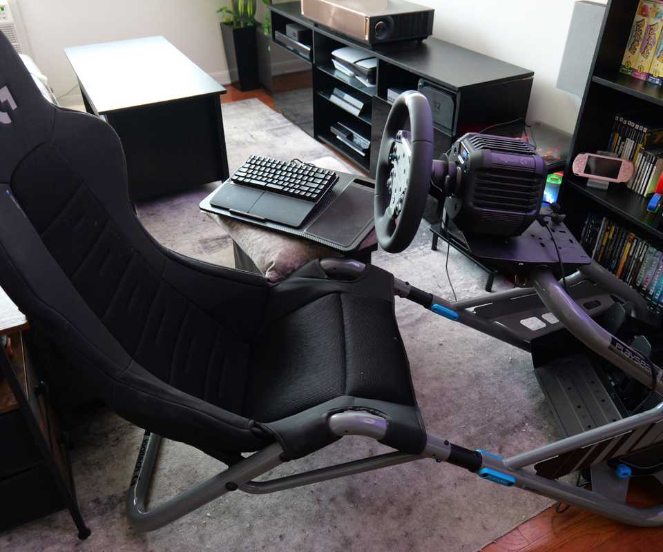 Logitech racing seat