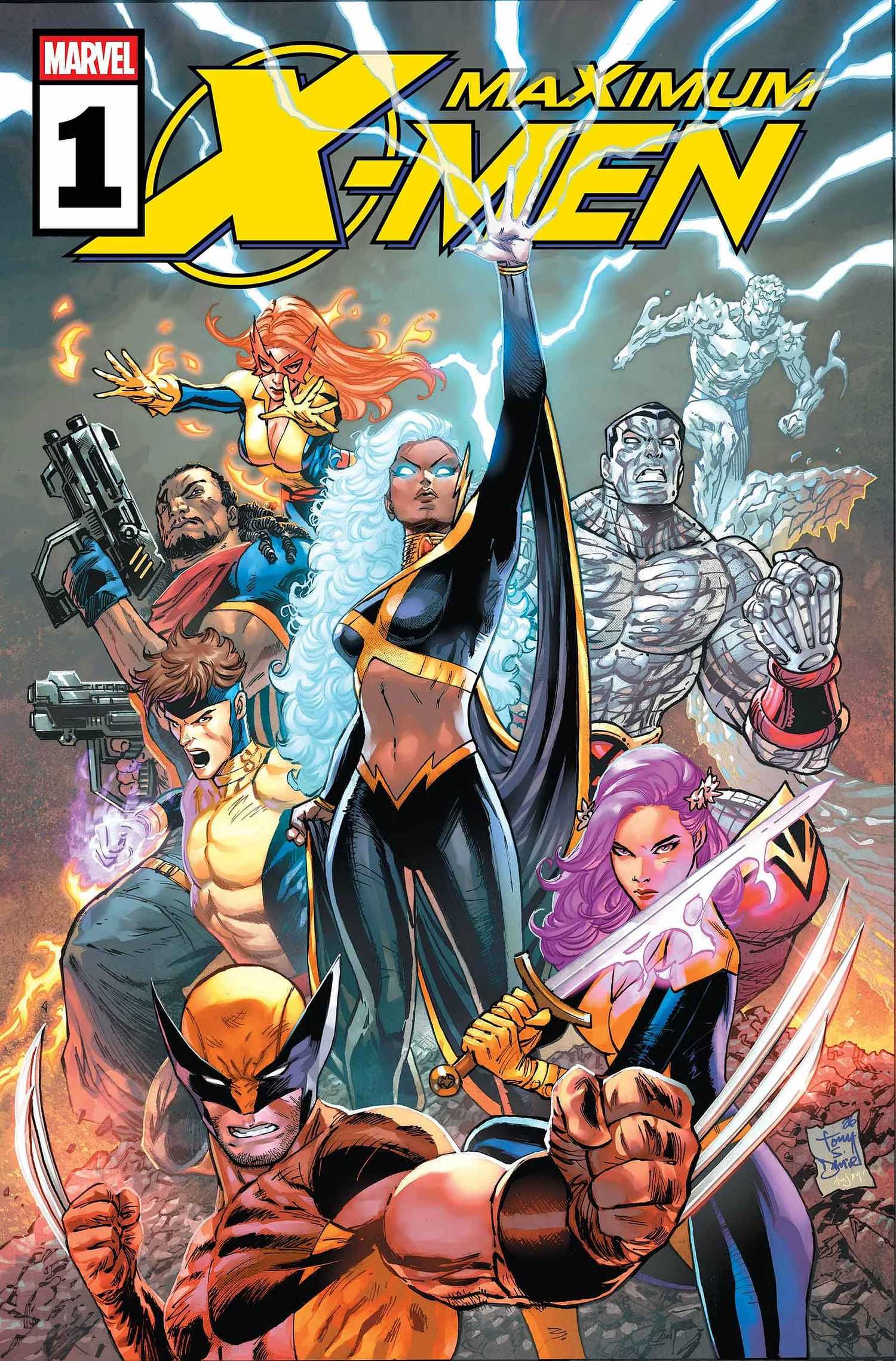 Bìa truyện Maximum X-Men số 1