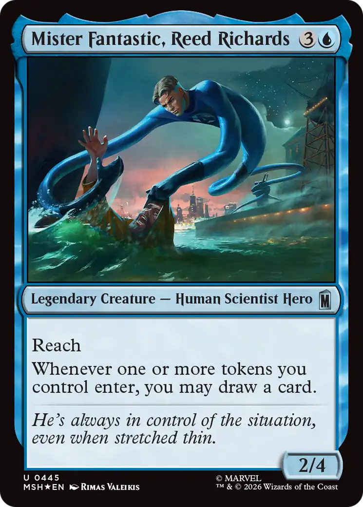 Mister Fantastic, Reed Richards - Marvel Super Heroes 445 