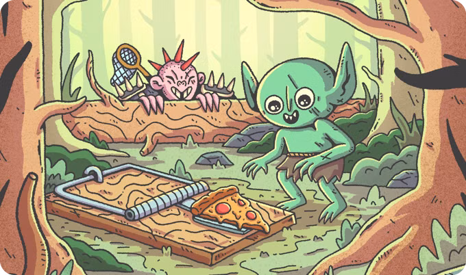 Moggcatcher Wizard of Barge playmat