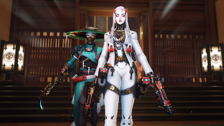Shion and Mizuki in Overwatch