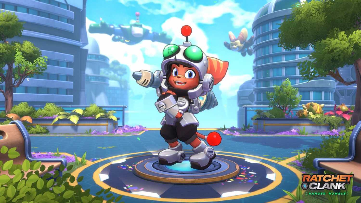 Widget in Ratchet & Clank: Ranger Rumble.