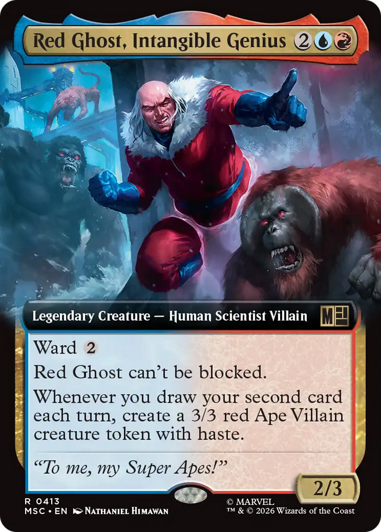 Red Ghost, Intangible Genius - Marvel Super Heroes Commander 413 
