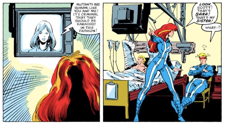 X-Men Jean Grey Sara Grey