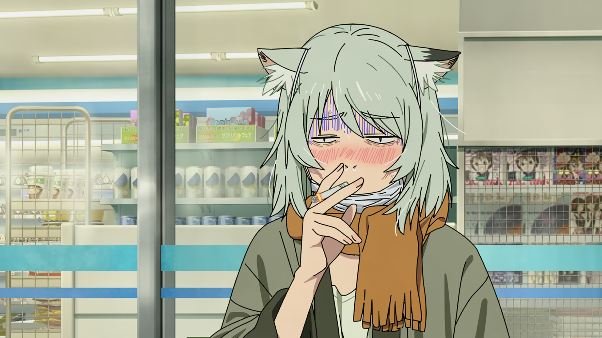 Chainsmoker Cat is a bizarre new anime that’s part harrowing drama and ...