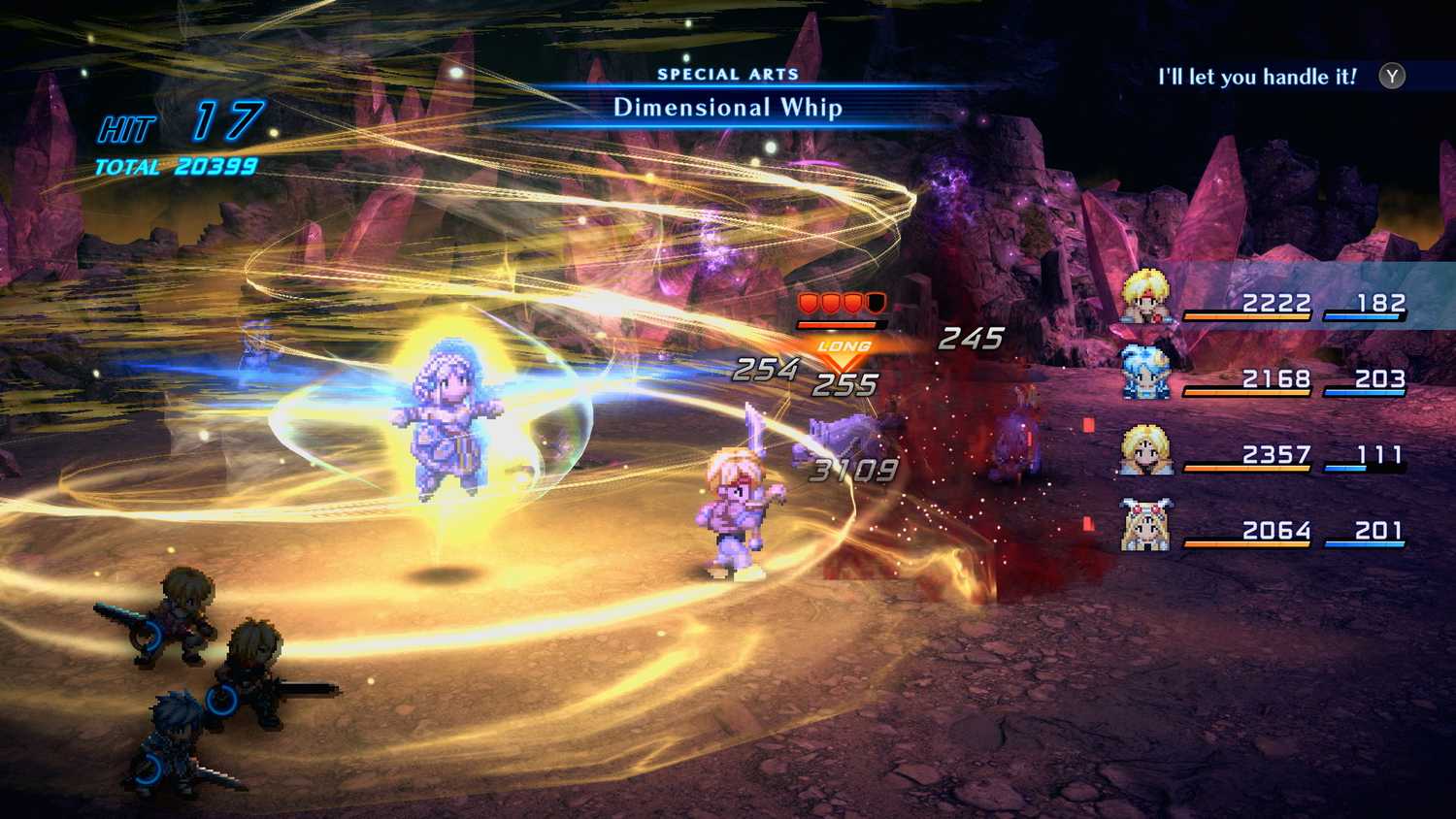 Star Ocean: The Second Story R combat still