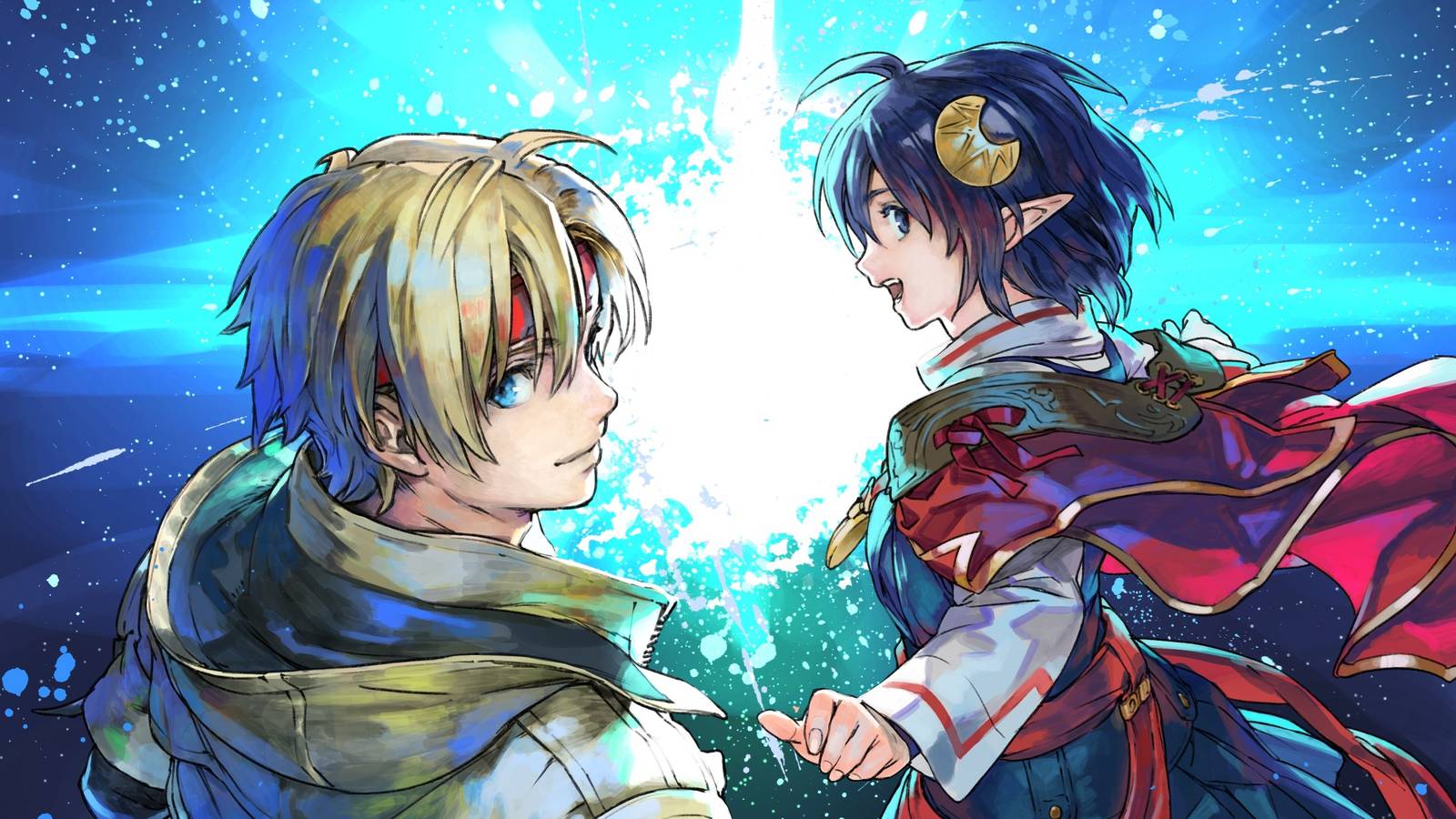 Star Ocean: The Second Story R key art