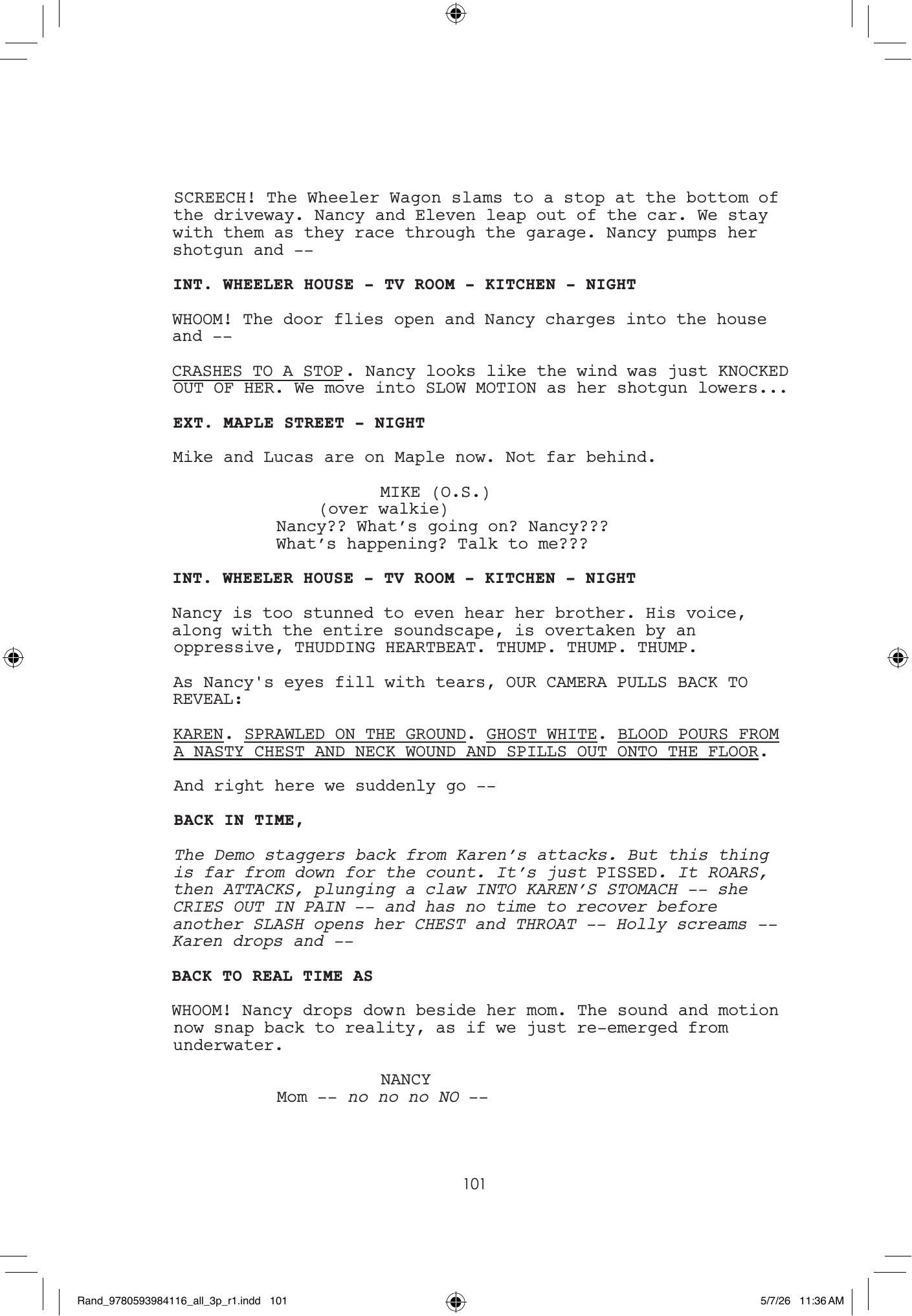 Stranger Things Sample Script Stranger Things' newest release gives fans a terrifying new look at the ...