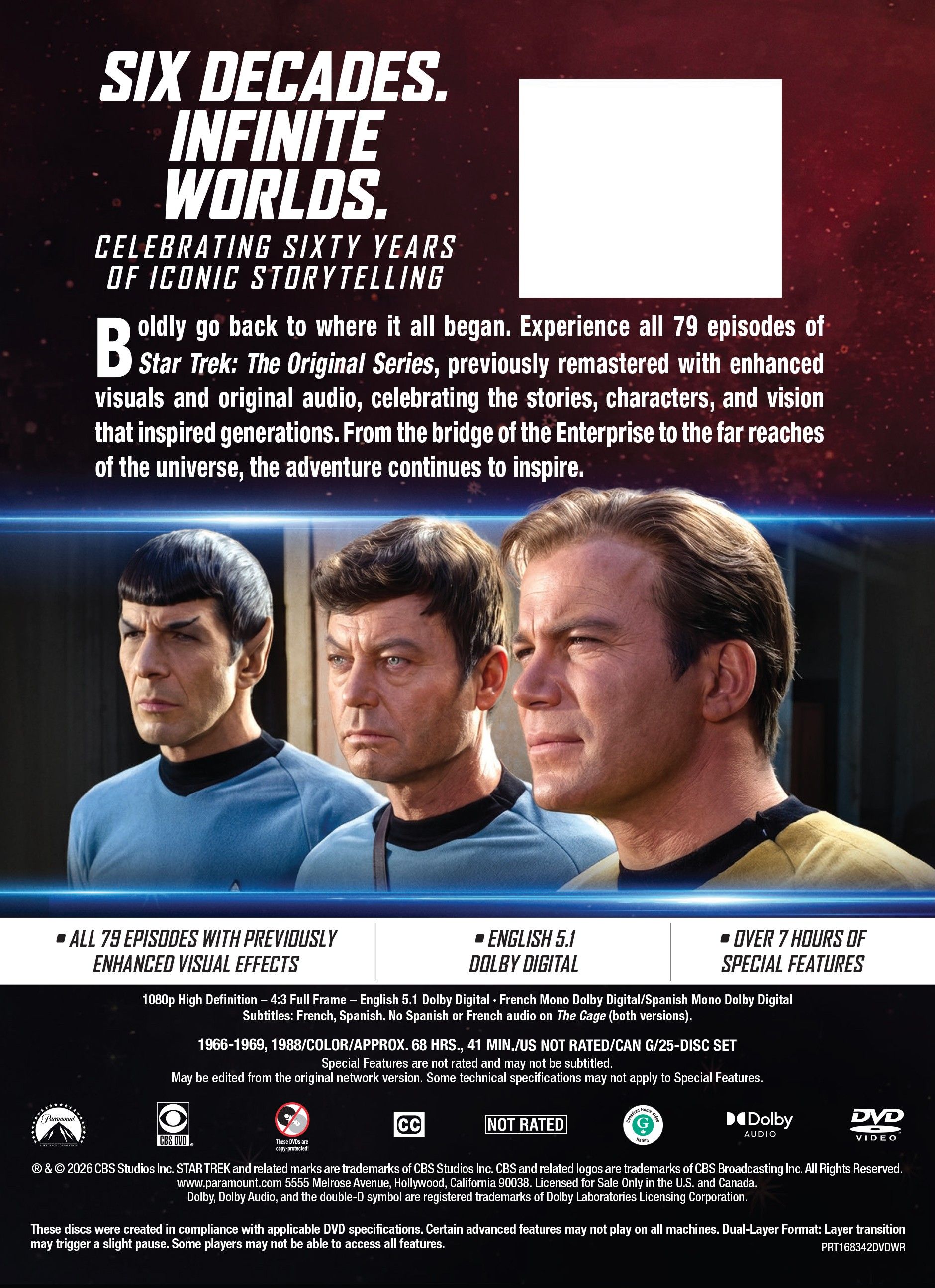 Star Trek: The Original Series receives new boxset for 60th