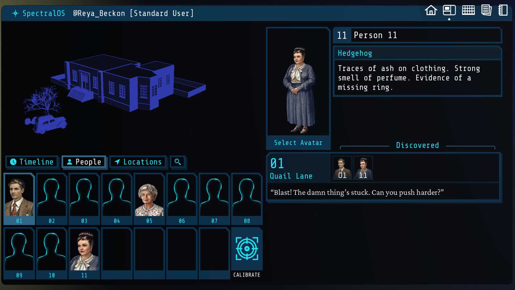 A computer screen appears in The Incident at Galley House.