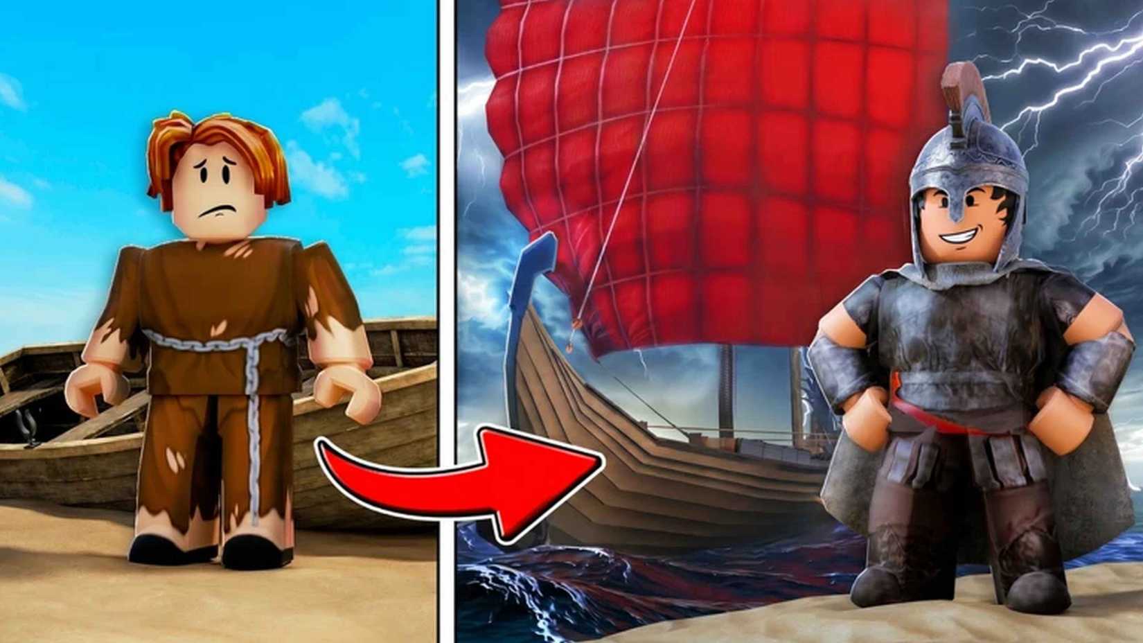 Comparison of a weary sailor versus an armored hero in The Odyssey: Defy the Gods