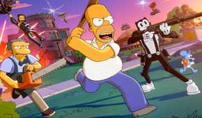 homer simpsons holding a bat in fortnite reload