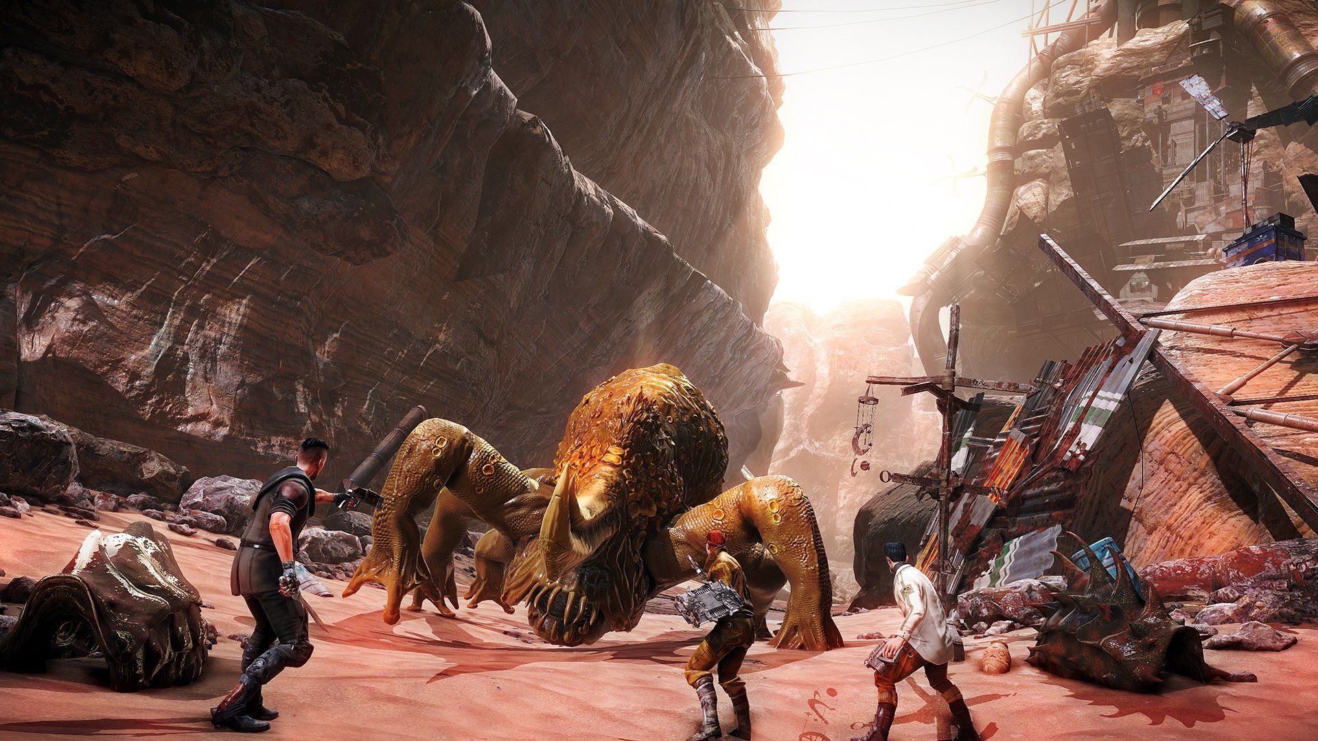 Combat screenshot from The Technomancer