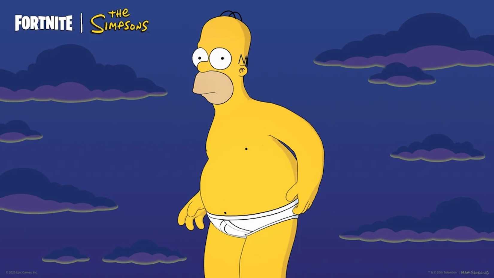 Tighty Whities Homer Fortnite