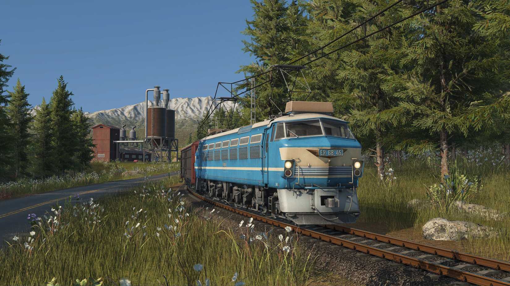 A train in Transport Fever 3