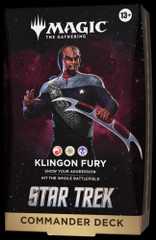 TRK Klingon Fury Commander Deck EN