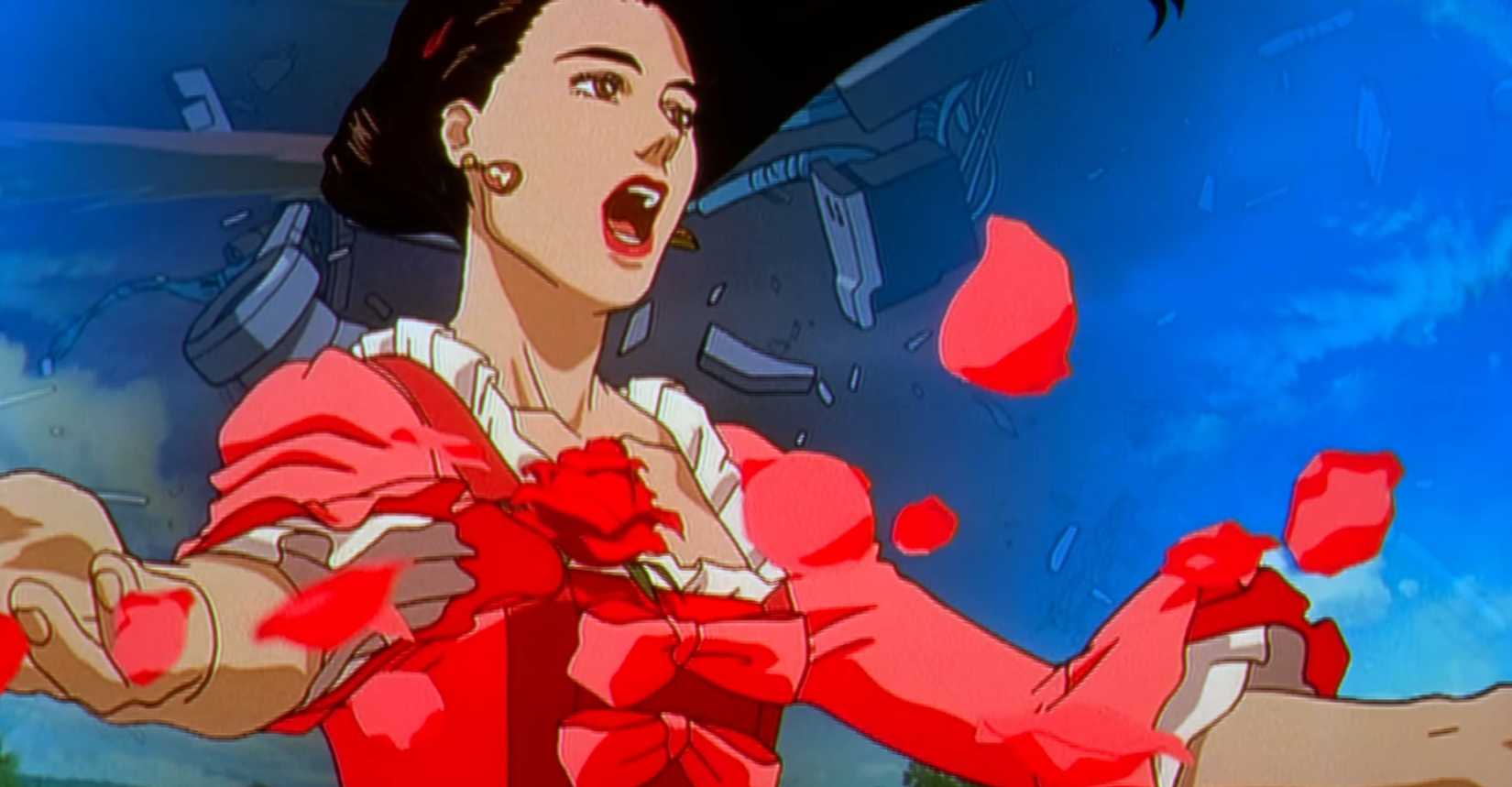 Một ca sĩ opera trẻ hát trong phân đoạn Magnetic Rose