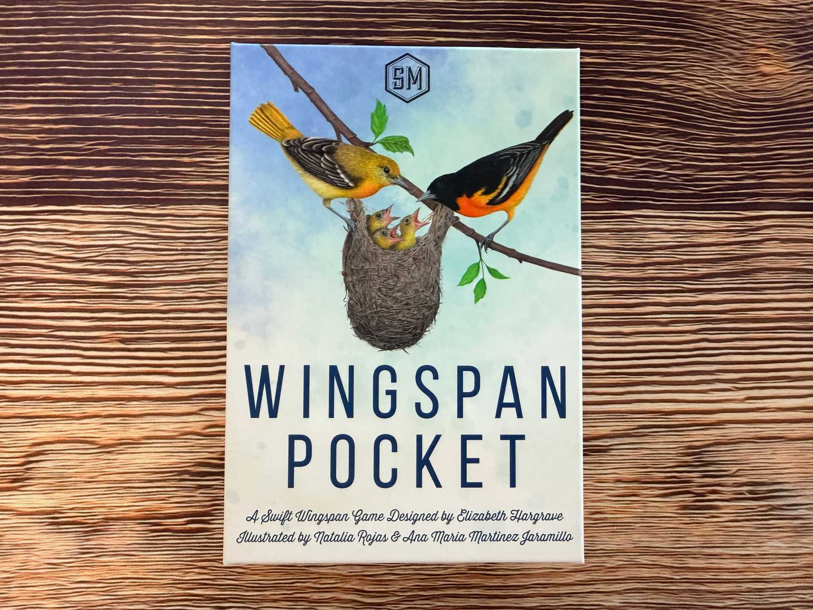 Wingspan Pocket Box on Table Front 1