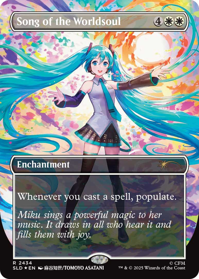 Magic reveals its full Hatsune Miku Commander decklist (including