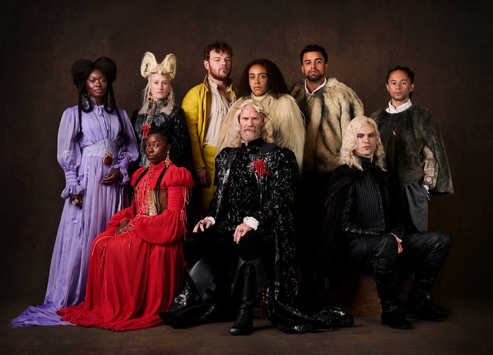 A full size image of the Game of Thrones: The Mad King Cast