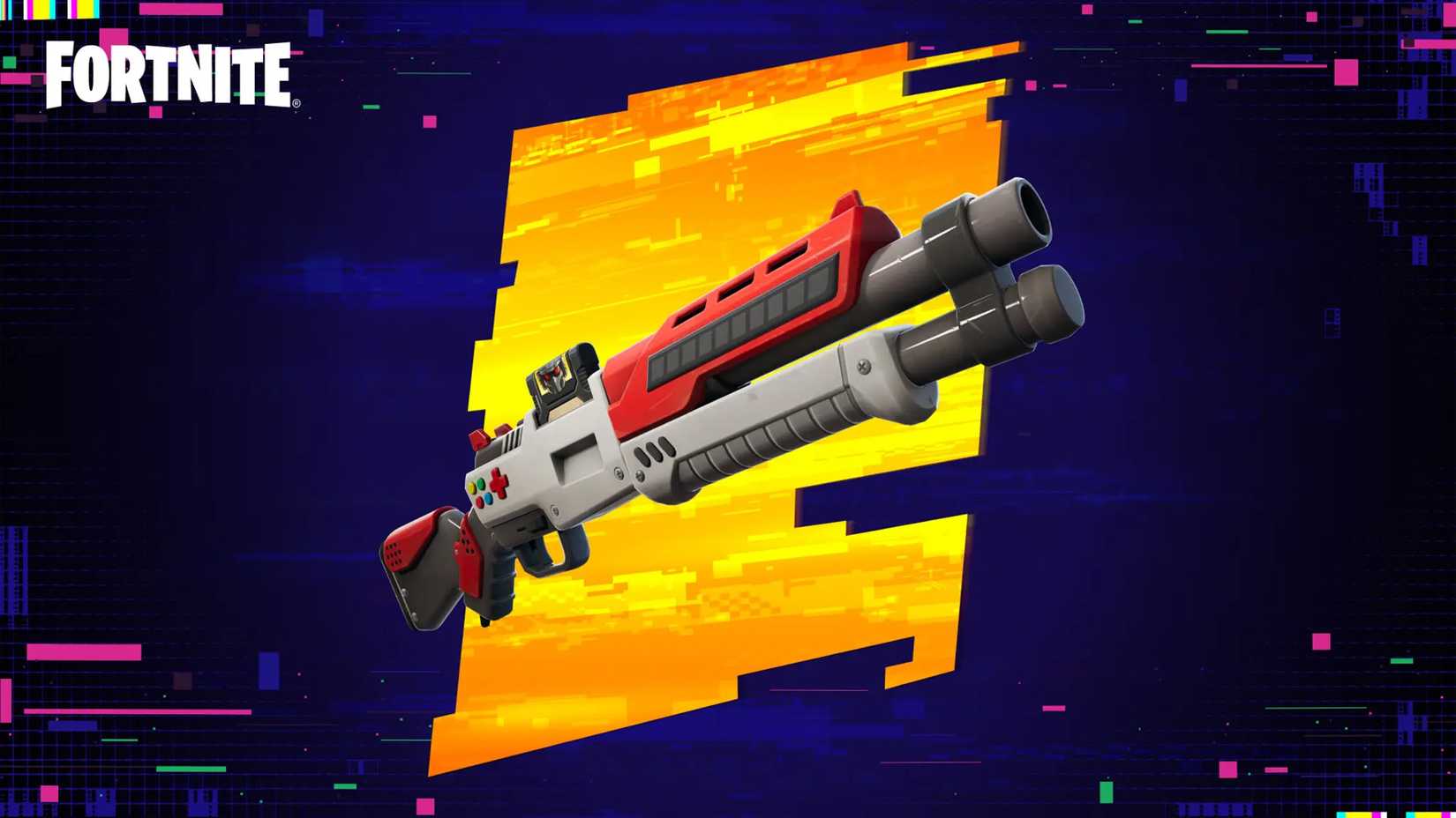 The 8-Bit Shotgun from Fortnite Chapter 7 Season 4.