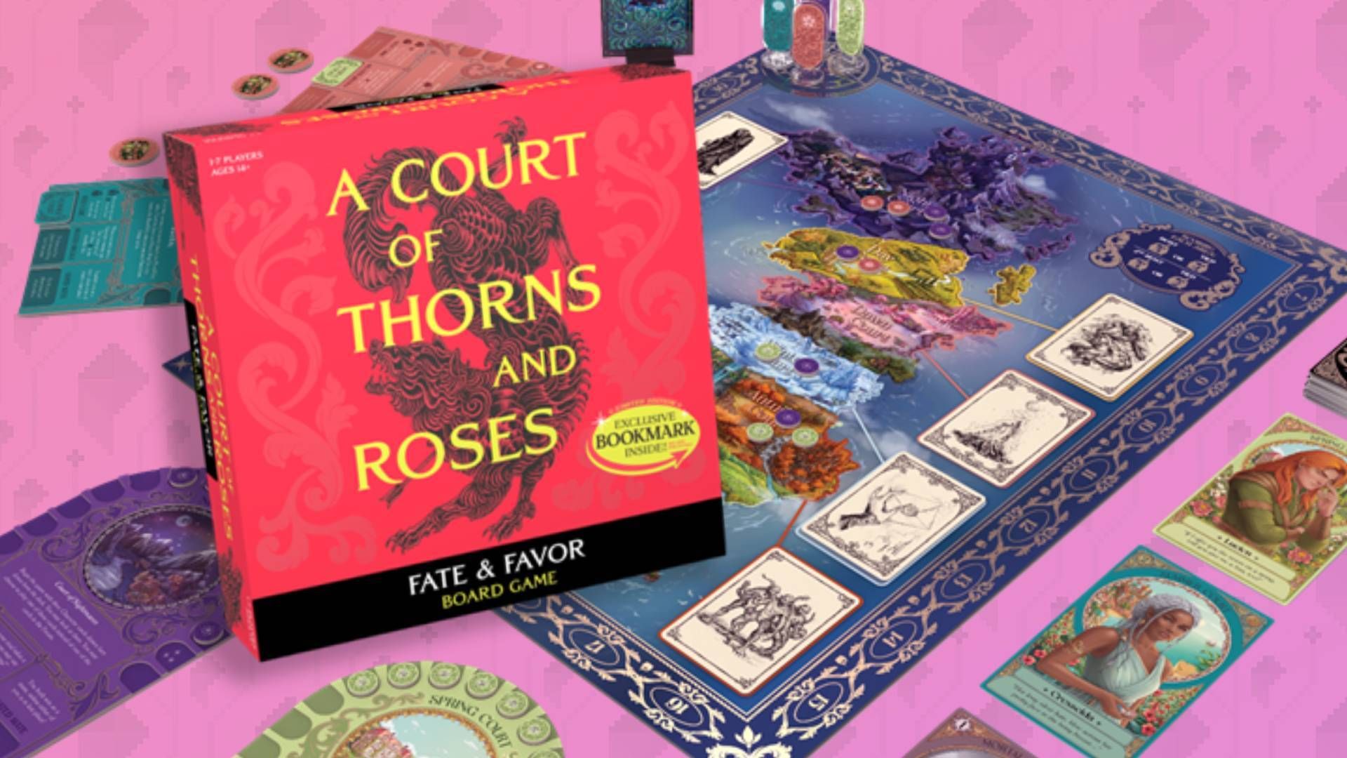 O Hype do Romantasy Chegou aos Tabuleiros: ACOTAR Ganha Jogo de Estratégia!