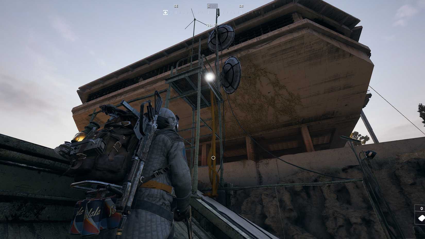 An antenna found on top of an extraction elevator in Arc Raiders.