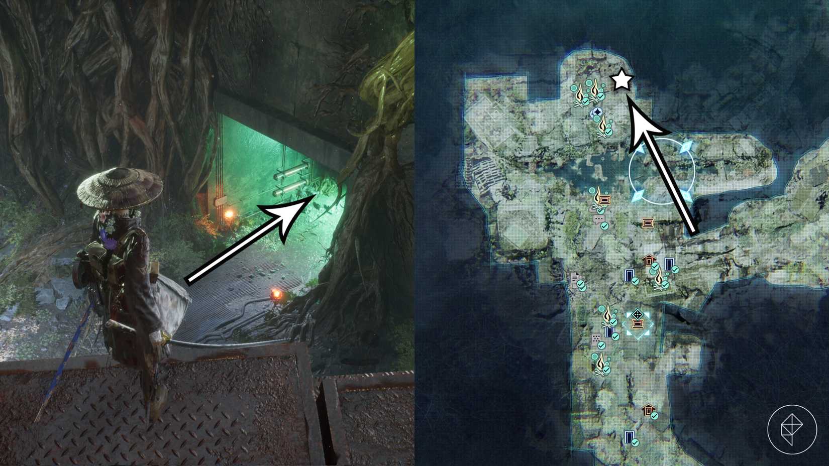 The Thick Cuirass armor location in Beast of Reincarnation.