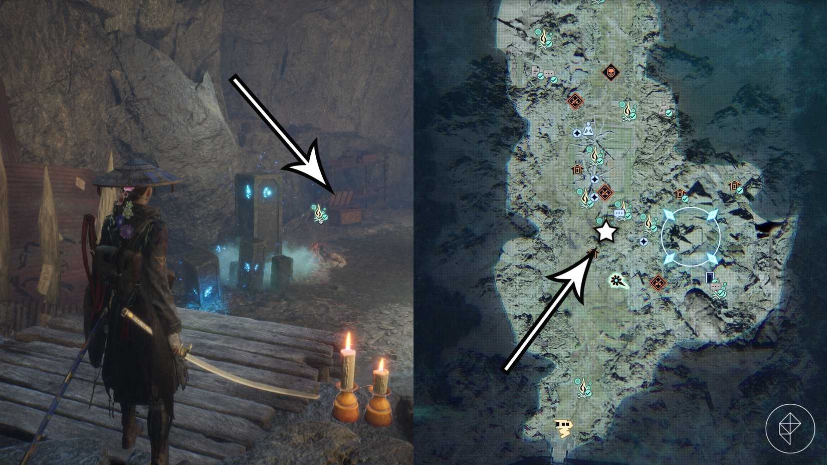 The Leather Garb armor location in Beast of Reincarnation.