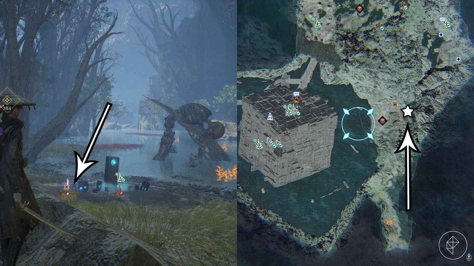 The Scale Coat armor location in Beast of Reincarnation.