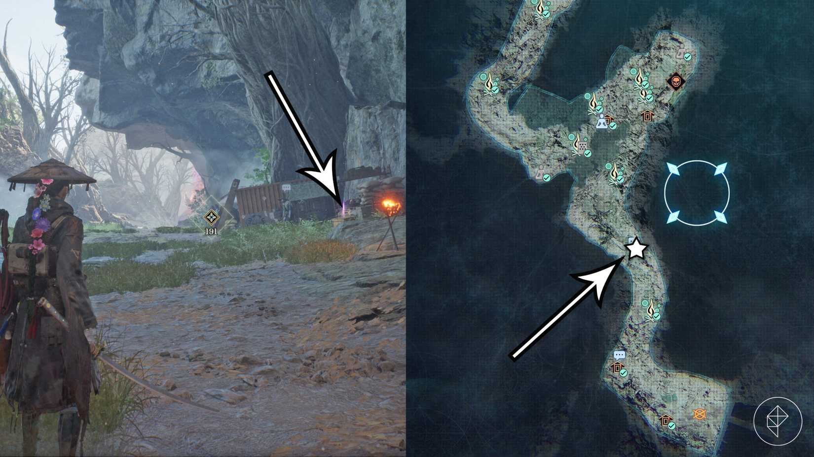 The Dance Attire armor location in Beast of Reincarnation.