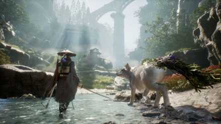 Emma and Koo walk together in Beast of Reincarnation.