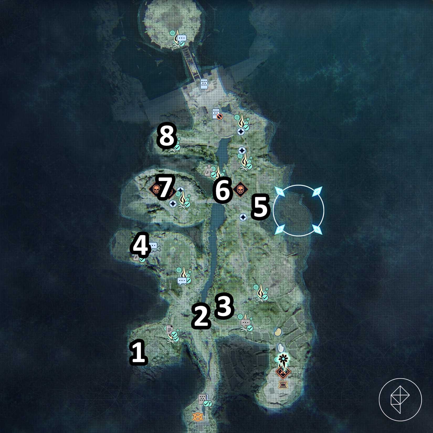 All Great Wall terraces shrine locations in Beast of Reincarnation.