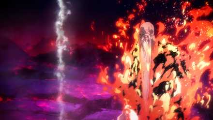 bleach flaming grandpa