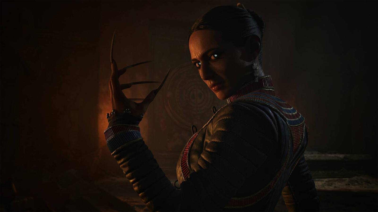 A female vampire in The Blood of Dawnwalker.