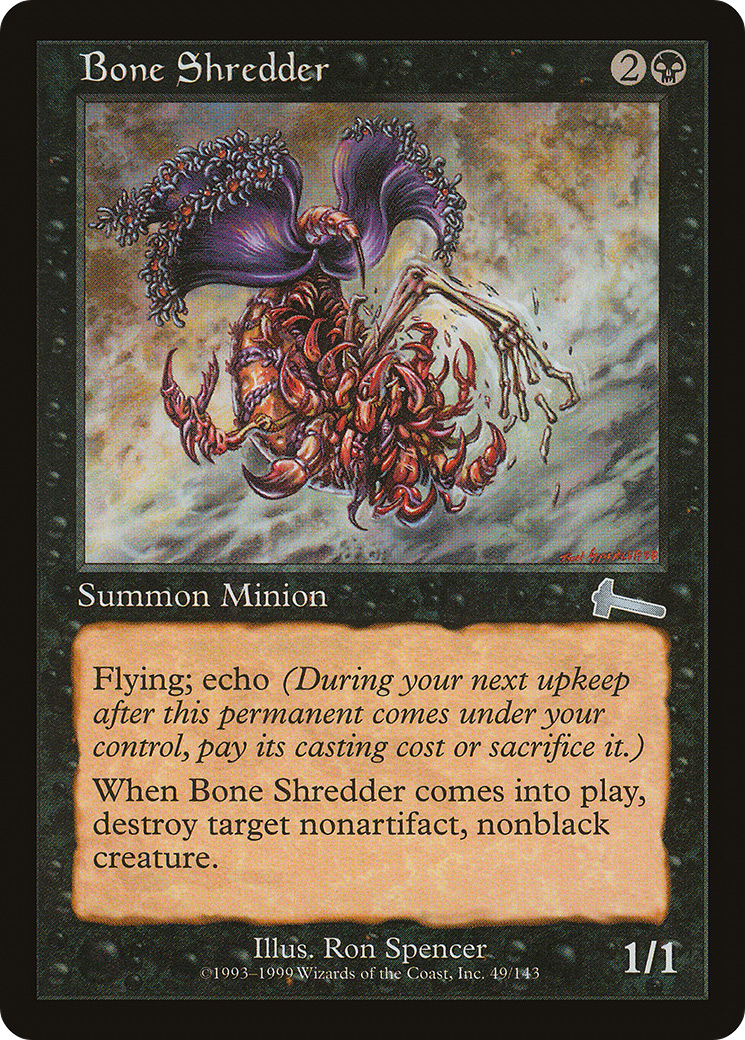 Bone Shredder - Urza's Legacy 49 