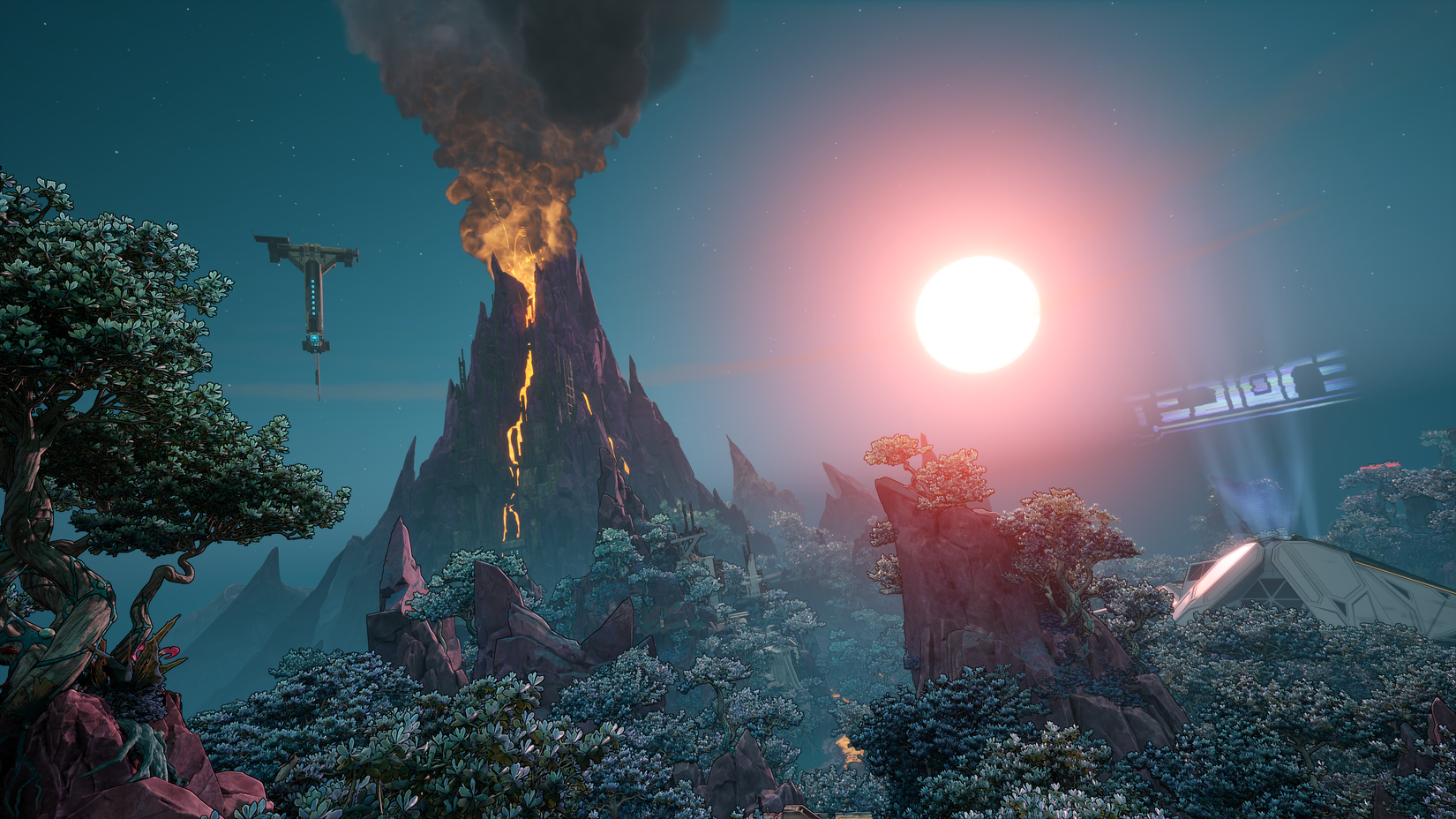 A volcano erupts in Borderlands 4.